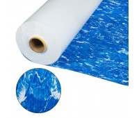 Пленка для бассейна Cefil Cyprus Darker голубой мрамор (ширина 1,65 м)