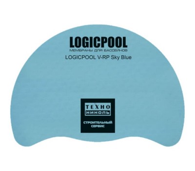 Пленка для бассейна LogicPool V-RP Sky Blue голубая (ширина 2,1 м)