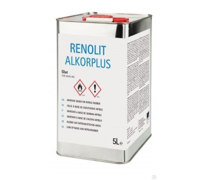 Клей для поливинилхлорида (ПВХ) RENOLIT ALKORPLUS (5л)