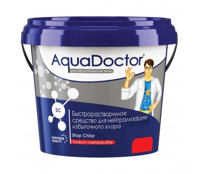Средство для нейтрализации избыточного хлора AquaDoctor SC Stop Chlor 1 кг