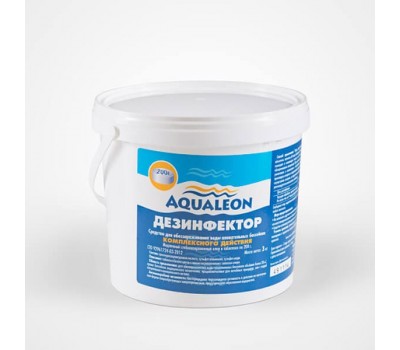 Дезинфектор Aqualeon МСХ КД 3 кг (табл. 200 г)