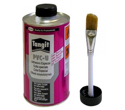 Клей для труб ПВХ Henkel Tangit, 500 гр (с кистью)