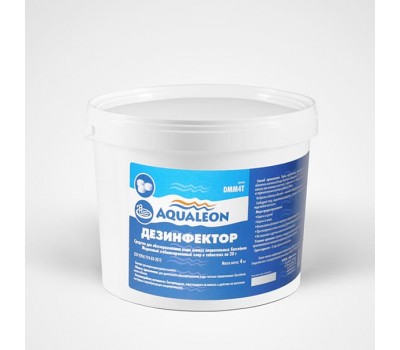 Дезинфектор Aqualeon  МСХ 4 кг (табл. 20 г)