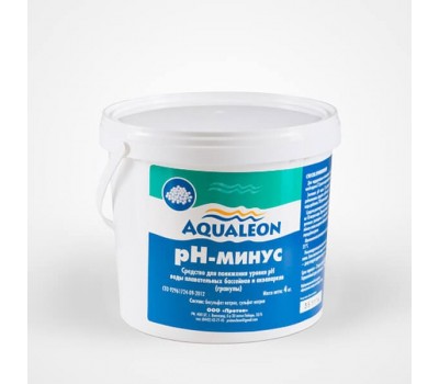 Aqualeon pН-минус 4 кг (гранулы)