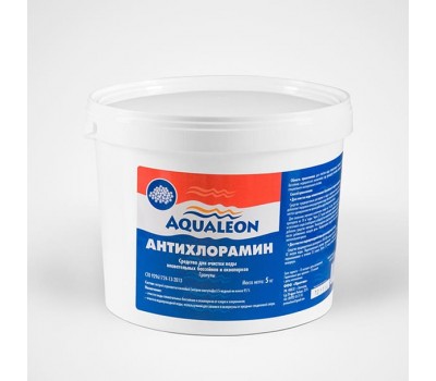 Антихлорамин Aqualeon 5 кг (гранулы)
