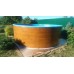 Каркасный бассейн круглый ЛАГУНА 3,05 х 1,25 м (рубиново-красный)