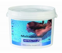 Astral  Мультихлор для жесткой воды, таблетки 250гр 5 кг