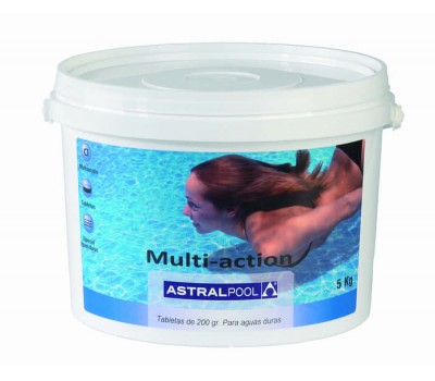 Astral  Мультихлор для жесткой воды, таблетки 250гр 25 кг