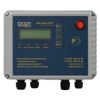 Пульт АКОН АМ digital-Soft автоматического управления фильтрацией и нагревом воды 
