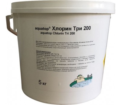 Aquatop Хлорин Три 200 50 кг